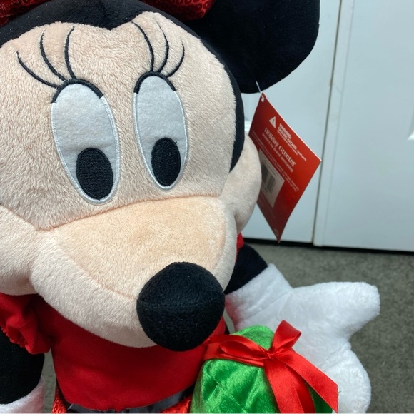 Gemmy Disney Mickey & Minnie Mouse 22” Standing Plush-Christmas Decoration 2013 - Picture 10 of 10